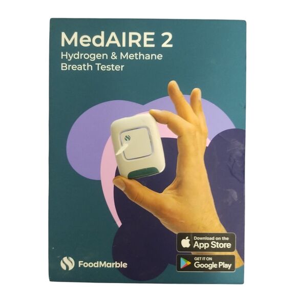 FoodMarble AIRE 2 Breath Tester Hydrogen Methane MedAIRE - Picture 1 of 5
